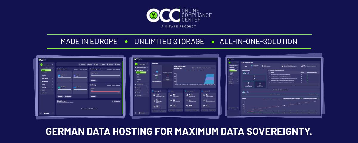 Online Compliance Center (OCC): Rethinking Digital Information and Data Management - sitaas with the OCC | Online Compliance Center at ECS 2026